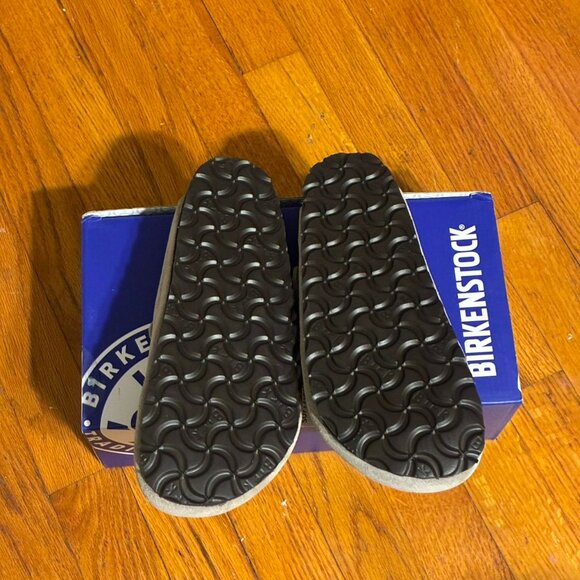 Birkenstock Boston Taupe suede clog sandal - Picture 4 of 4